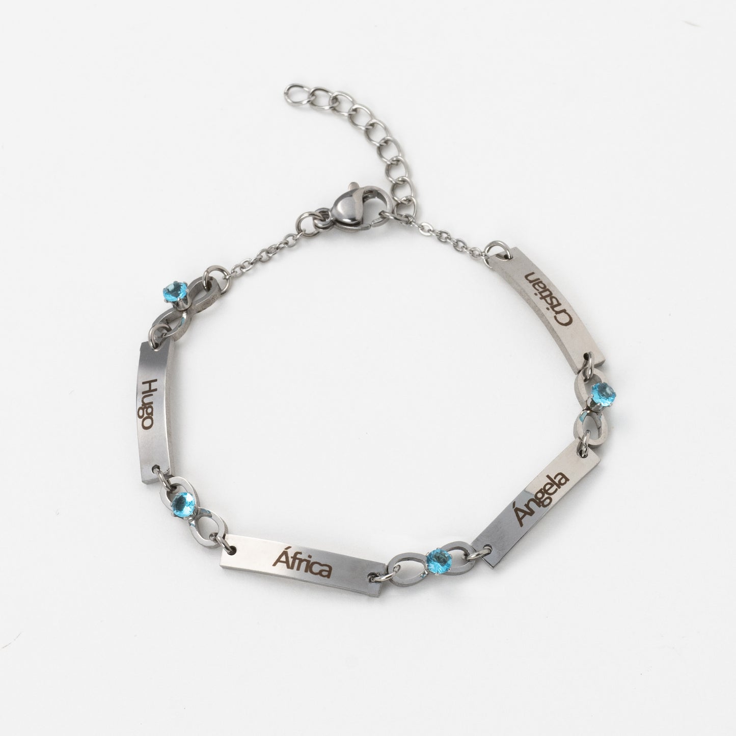 Pulseira infinita personalizada